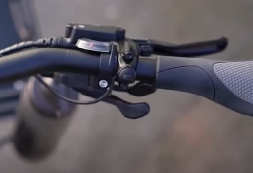 High beam switch clamp for different brakes on the Tern GSD
